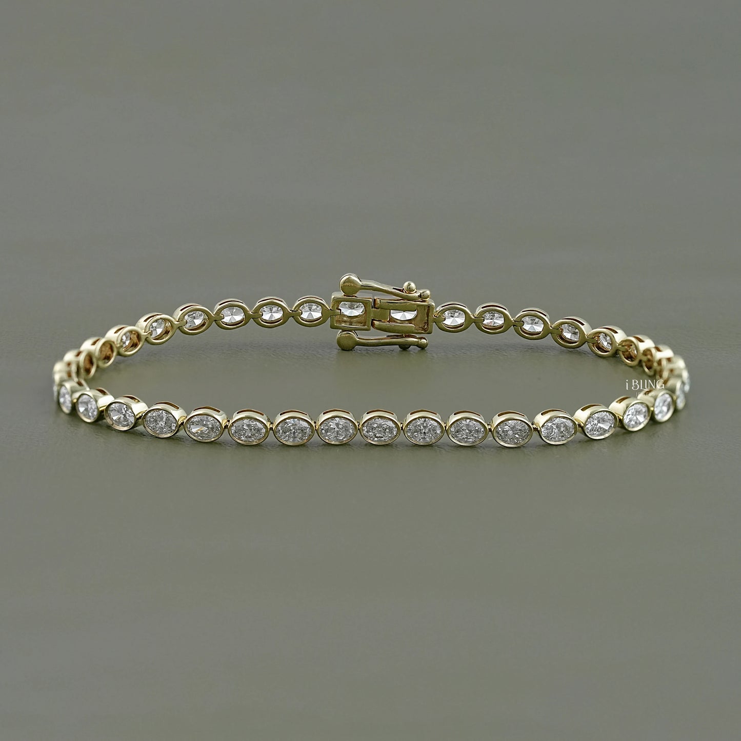 Oval Cut Lab Grown Diamond Tennis Bracelet Tennis Bracelet