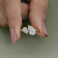 Pear Lab Diamond Dainty Toi Moi Wedding Band
