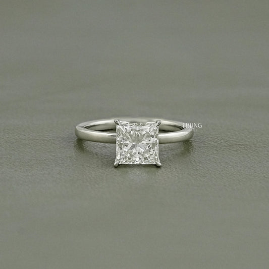 Princess Lab Grown Diamond Solitaire Engagement Ring Solitaire Ring