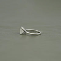 Princess Lab Grown Diamond Solitaire Engagement Ring