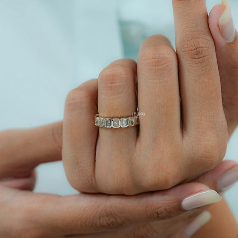 Radiant Lab Grown Diamond Full Eternity Band