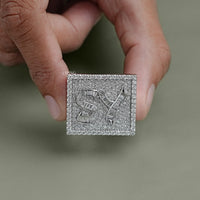 Baguette Cut Lab Grown Diamond Men's Band