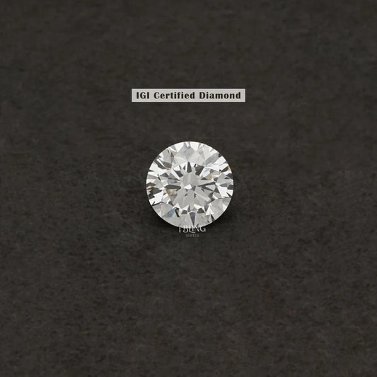 IGI Certified Lab Grown Round Cut Loose Diamond IGI Loose Diamond