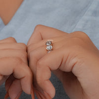 Bezel Set Round Cut Lab Grown Diamond Wedding Band