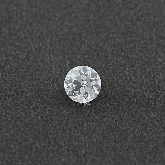 OEC Flower Pattern Round Cut Lab Grown Diamond Loose Diamond