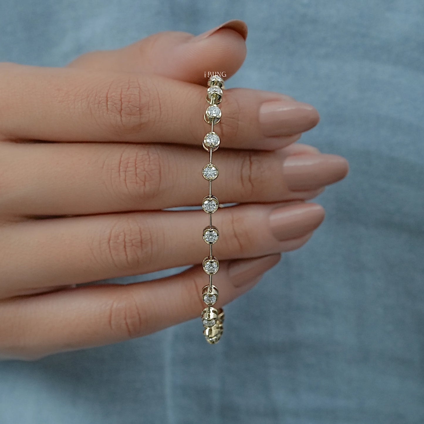 Round Cut Lab Grown Diamond Tennis Bracelet Tennis Bracelet