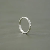 Starburst Round Cut Lab Diamond Promise Band