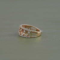 Double Row Round Diamond Band