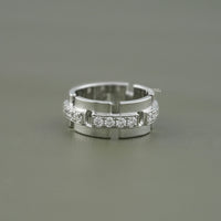 Round Cut Lab Grown Diamond Wedding Band