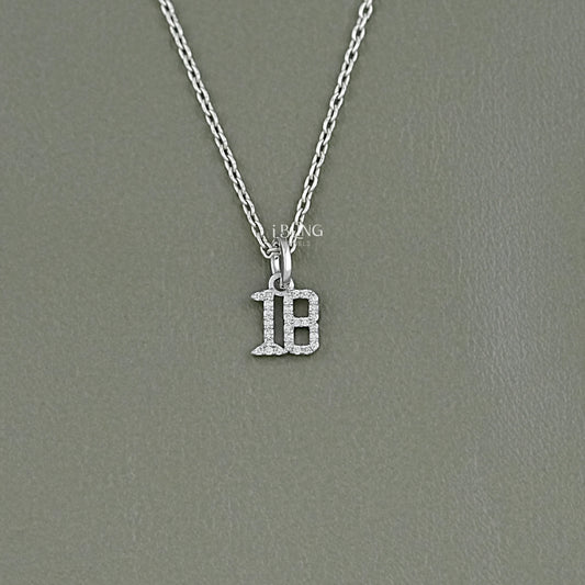Round Cut Lab Grown Diamond Charm Pendant Pendants