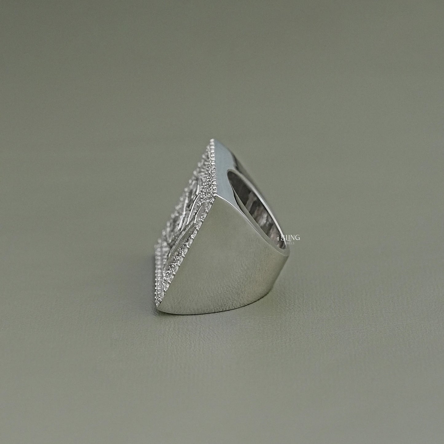 Baguette Cut Lab Grown Diamond Men's Band Men's Band