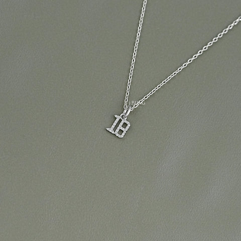 Round Cut Lab Grown Diamond Charm Pendant