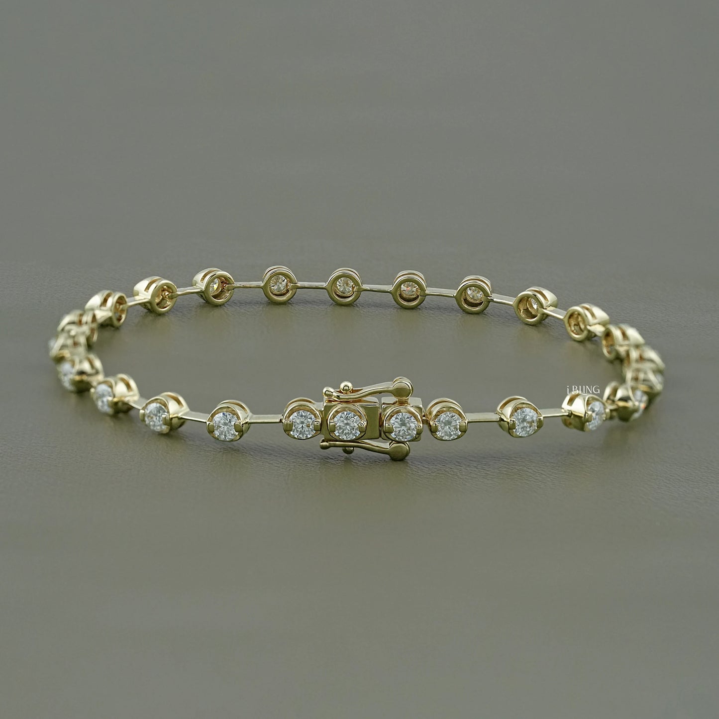 Round Cut Lab Grown Diamond Tennis Bracelet Tennis Bracelet