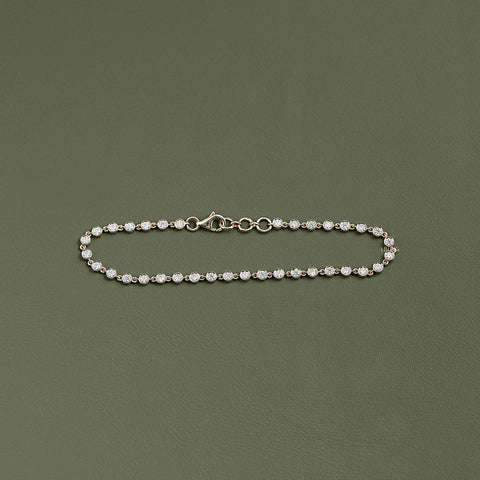 Round Cut Lab Diamond Tennis Bracelet