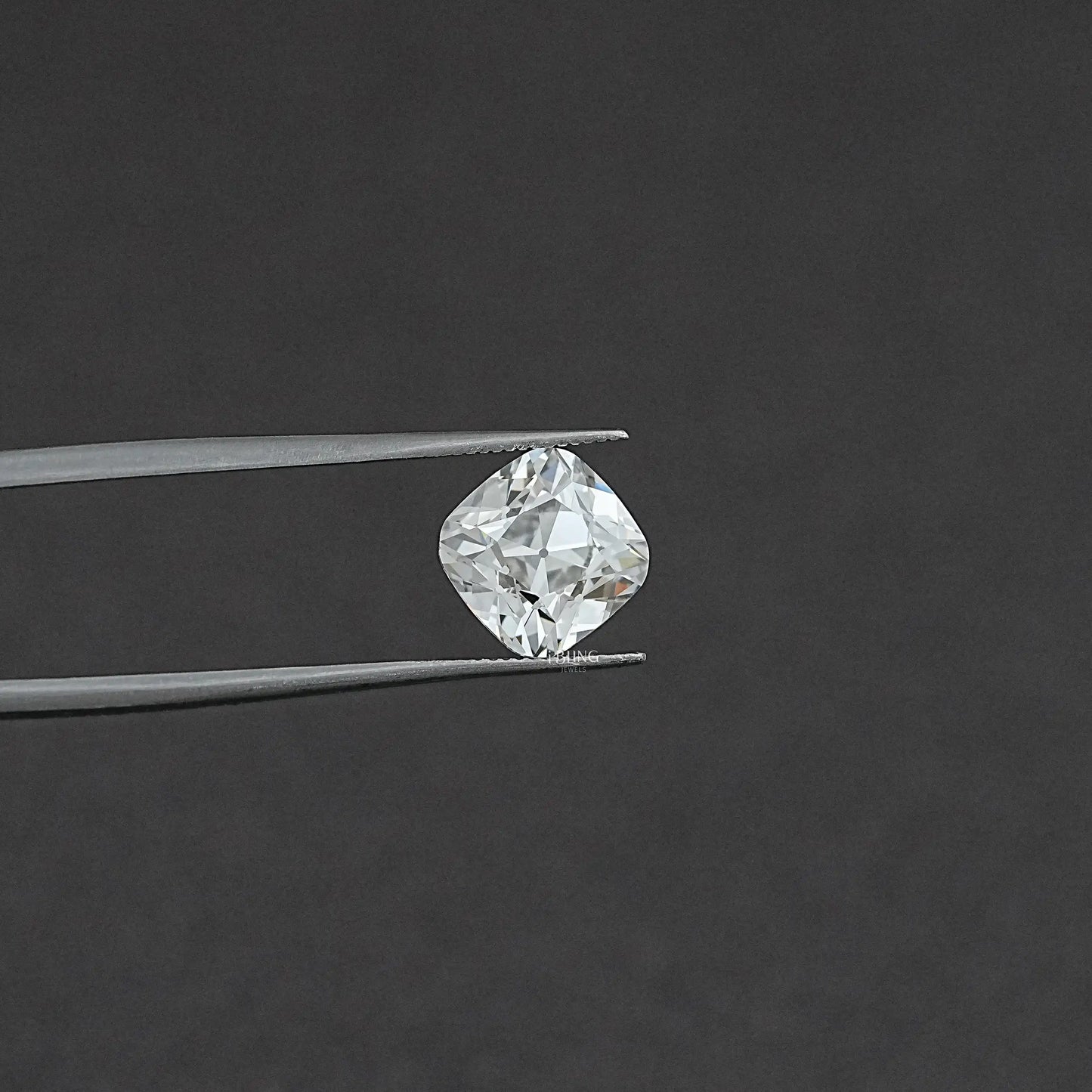 Old Mine Square Cushion Cut Lab Grown Diamond