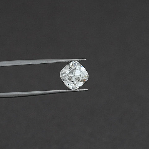 Old Mine Square Cushion Cut Lab Grown Diamond