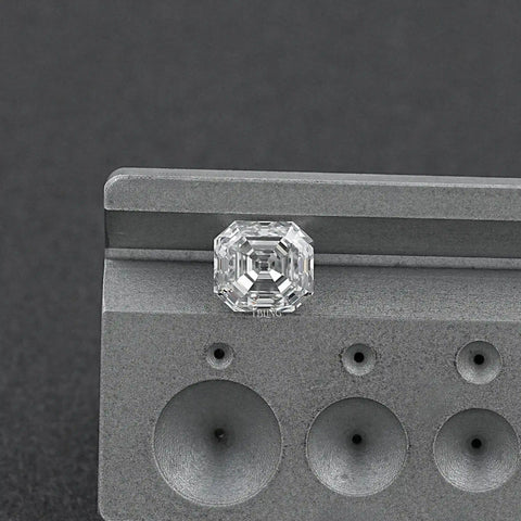 Old Mine Square Emerald Cut Lab Grown Diamond