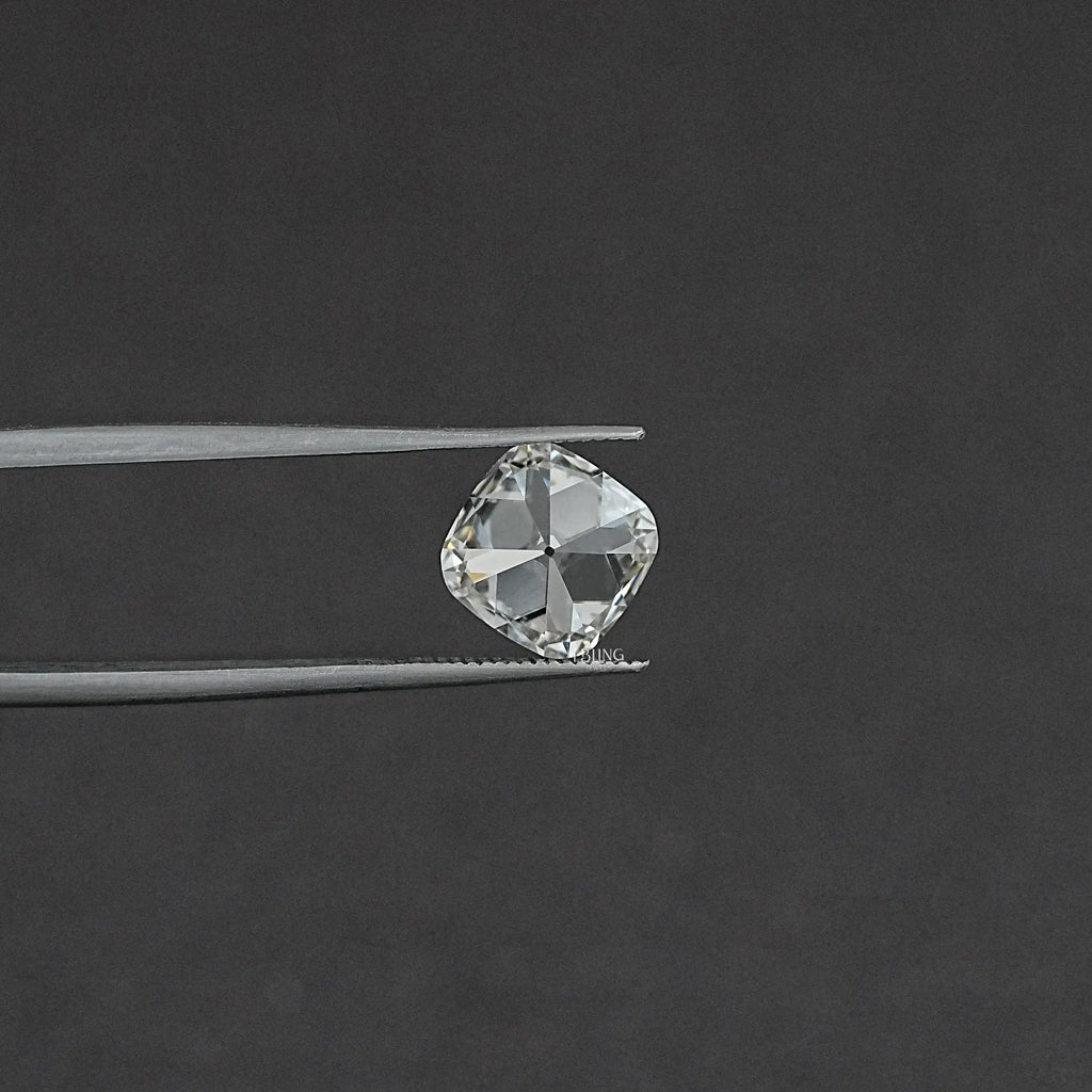 Old Mine Square Cushion Cut Lab Grown Diamond
