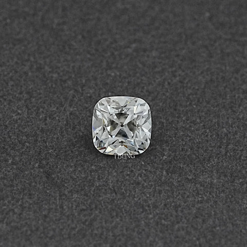 Old Mine Square Cushion Cut Lab Grown Diamond