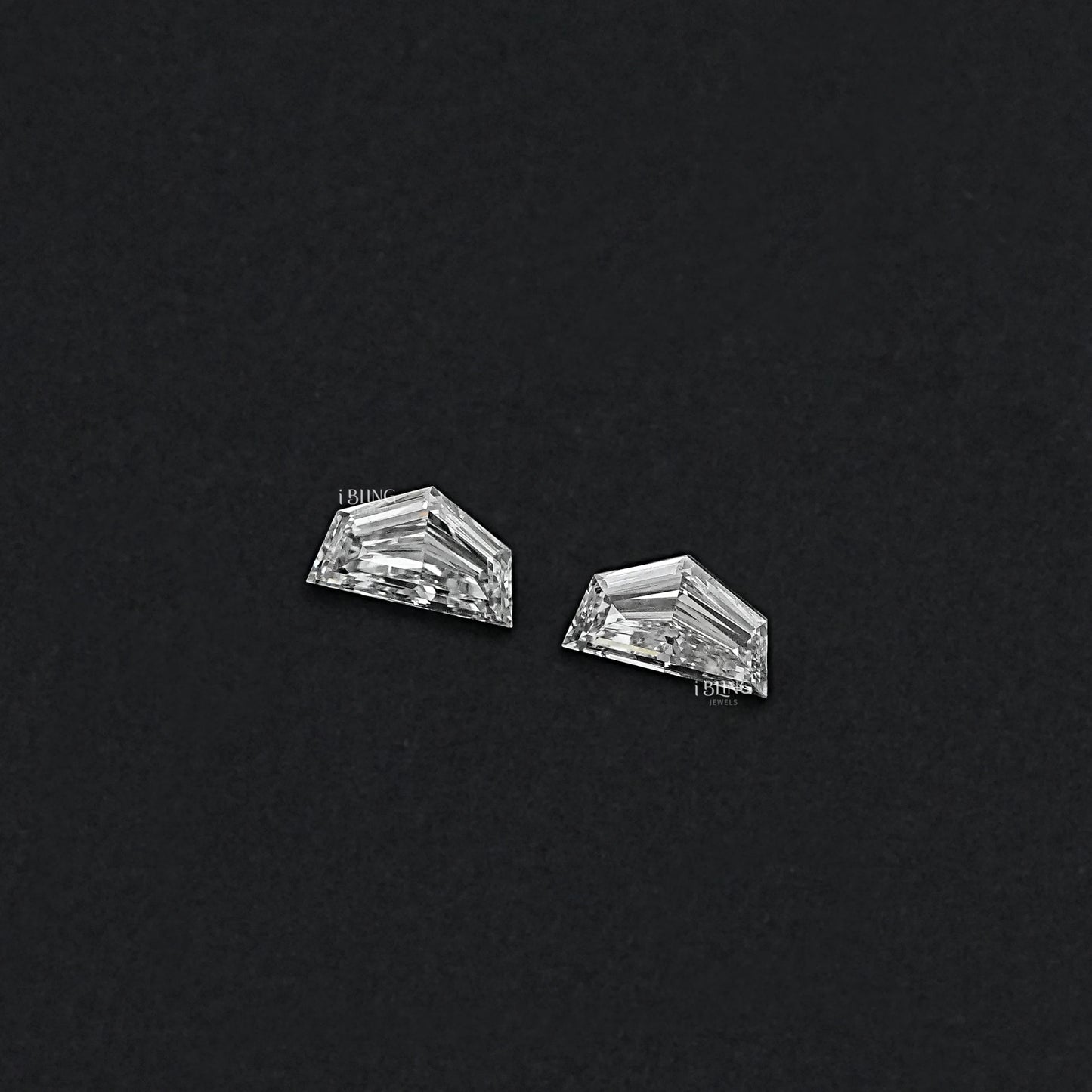 Step Cut Cadillac Cut Lab Diamond Matching Pair