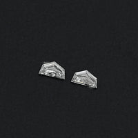 Step Cut Cadillac Cut Lab Diamond Matching Pair