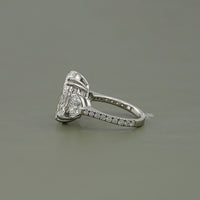 Oval And Heart Lab Grown Diamond Ring