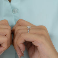 You & Me Lab Grown Diamond Engagement Ring