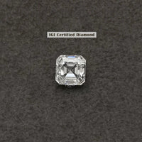 IGI Certified Asscher Cut Loose Lab Diamond